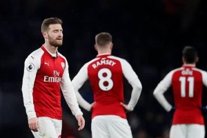  阿森纳连续五场零封对手，创十年最佳防守纪录  