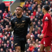  阿森纳憾负曼城热苏斯红牌改变比赛走势  